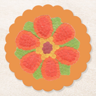 Porta-copo De Papel Flor Dotty Escalonado