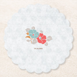 Porta-copo De Papel "Floral Elegance" Collection