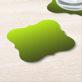 Porta-copo De Papel Floresta Verde Ensolarada Verde Cores Quentes