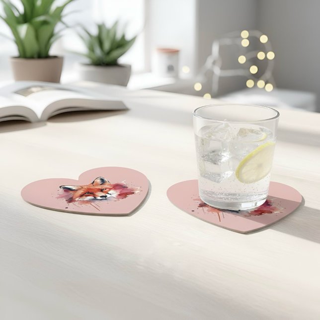 Porta-copo De Papel Fox Paper Coaster (Criador carregado)