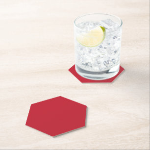 Porta-copo De Papel Fundo Vermelho Escuro