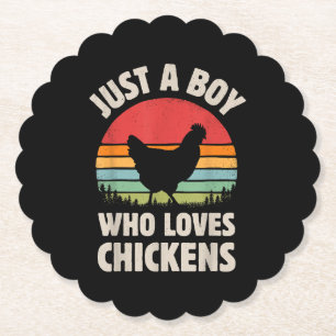 Porta-copo De Papel Galinha Só Um Menino Que Ama Muito O Animal Da Faz