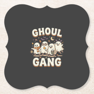 Porta-copo De Papel Gangue de Gólens do Halloween