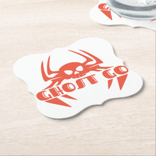 Porta-copo De Papel Ghost Go Spooky Season