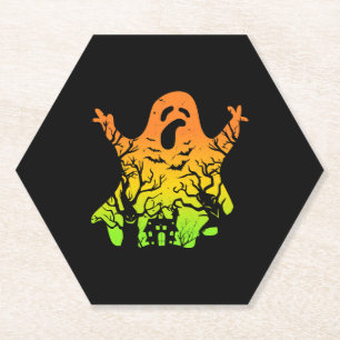 Porta-copo De Papel Ghost Halloween Ghost Halloween Spooky Halloween G