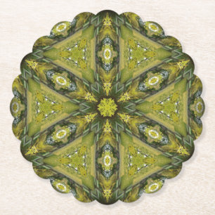 Porta-copo De Papel Gingko Mandala
