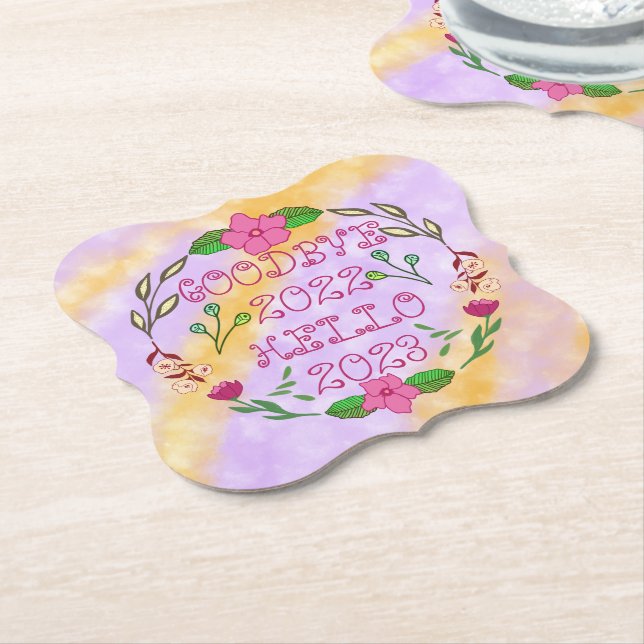 PORTA-COPO DE PAPEL GOODBYE 20XX OLÁ 20XX (Angular)