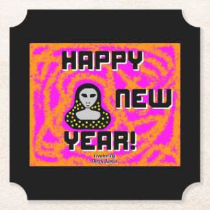 Porta-copo De Papel Greys New Year Deseja Porta copos de Papel de Tíqu
