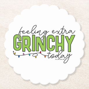 Porta-copo De Papel Grinch Sentindo-me Extra Grinchoso Hoje 4