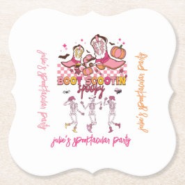 Porta-copo De Papel Groovy Boot Scooti Spookey Skeleton Halloween Retr