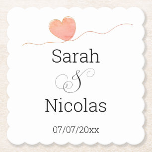Porta-copo De Papel Guardanapos personalizados minimalistas