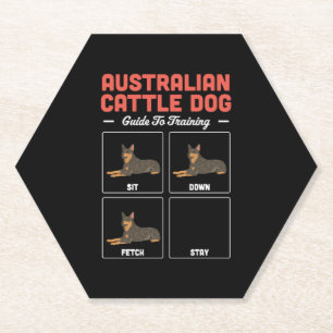 Porta-copo De Papel Guia Australiano De Cães De Bovinos Para Treinamen