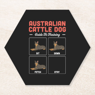 Porta-copo De Papel Guia Australiano De Cães De Bovinos Para Treinamen
