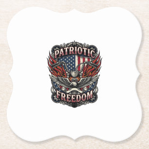 Porta-copo De Papel Guidão de Liberdade Patriótica Moto Estrada Liberd