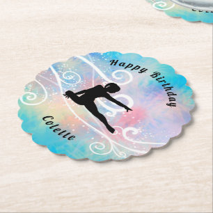 Porta-copo De Papel Gymnastics Feliz Aniversário - Porta copos de Pape