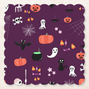 Porta-copo De Papel Halloween