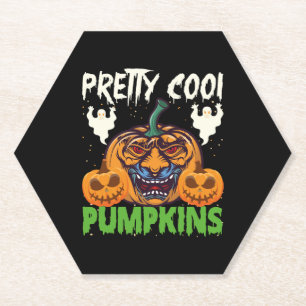 Porta-copo De Papel Halloween - abóbora bonito de halloween