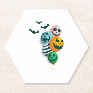 Porta-copo De Papel Halloween Balloons