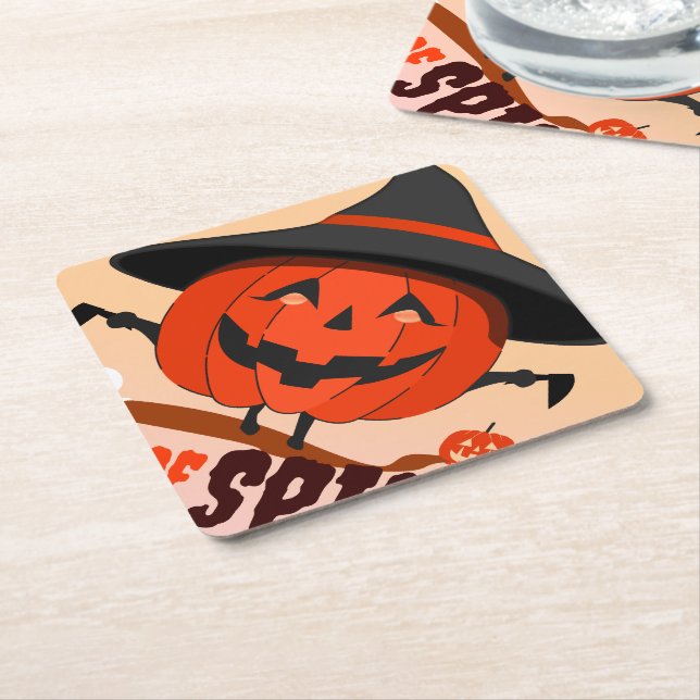 Porta-copo De Papel Halloween Call of Spirit (Angular)