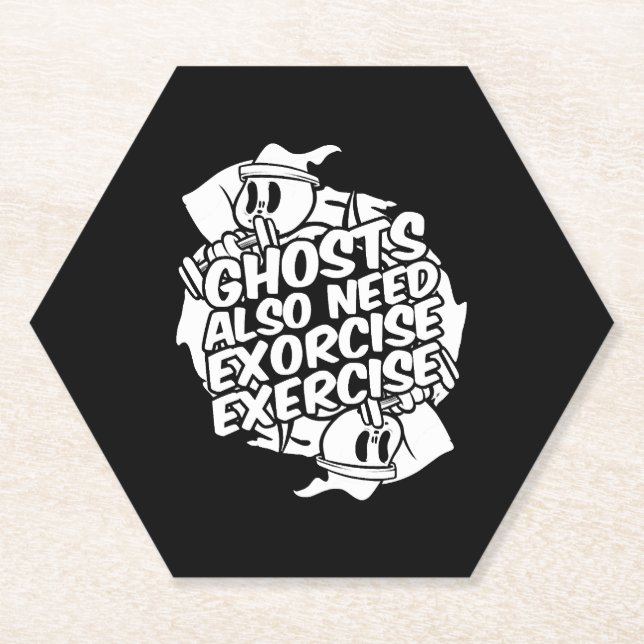 Porta-copo De Papel Halloween Engraçado (Frente)