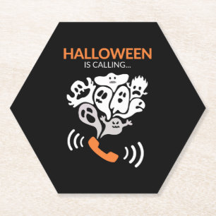 Porta-copo De Papel Halloween Está Chamando O Dia de as Bruxas engraça