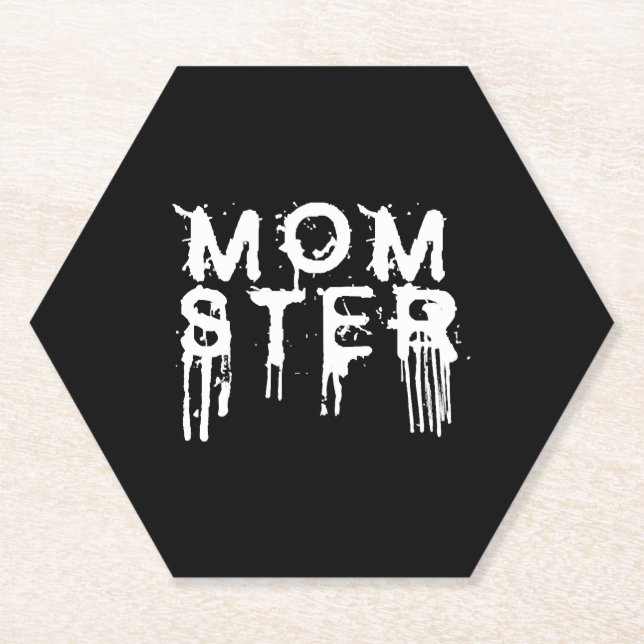 Porta-copo De Papel Halloween Momster (Frente)