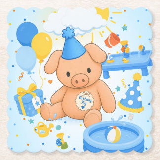 Porta-copo De Papel Hamhock's Splashtastic! Storybook Paper Coasters