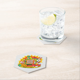 Porta-copo De Papel Hexágonos são a forma mais forte