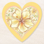 Porta-copo De Papel Hibiscus & lace AMARELO<br><div class="desc">Para mim, o hibisco é uma das flores mais bonitas. Minha inspiração aqui, com essa flor, é um padrão romântico de rendas brancas (efeito gráfico) e um padrão de arbusto hibisco (nas mesmas matizes) com um pequeno contorno de ouro claro. Eu proponho a vocês um estilo floral fresco, macio e...</div>