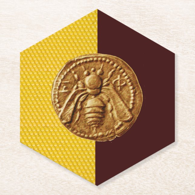 Porta-copo De Papel HONEY BEekeeper (Frente)