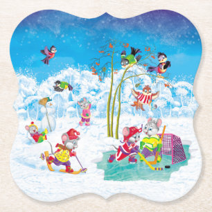 Porta-copo De Papel hóquei