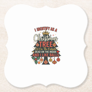 Porta-copo De Papel Identificar Como Bolas da Coroa de Árvore de Natal