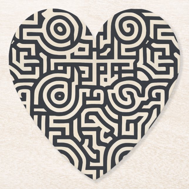 Porta-copo De Papel Ilusão óptica (Frente)