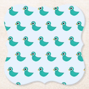 Porta-copo De Papel Ilustração de Pássaro