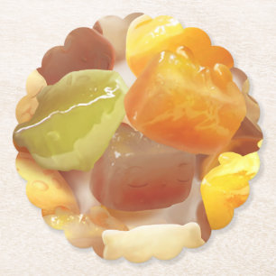 Porta-copo De Papel Ilustração do Deserto de Bola Taro