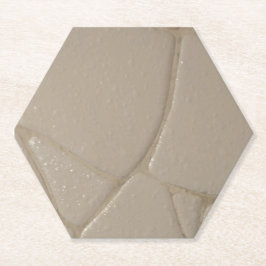 Porta-copo De Papel imagem de superfície do azulejo de pedra