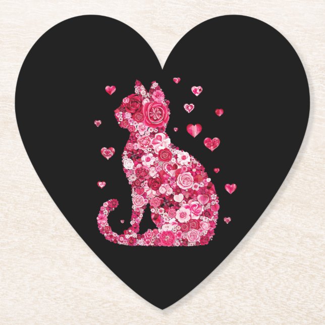 Porta-copo De Papel Impressão de Canvas de  de Silhouette ArtFaux de C (Frente)