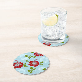 Porta-copo De Papel Impressão havaiano