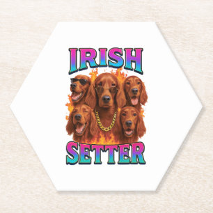 Porta-copo De Papel Irish Setter Copy