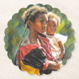 Porta-copo De Papel Irmãs de Papua-Nova Guiné