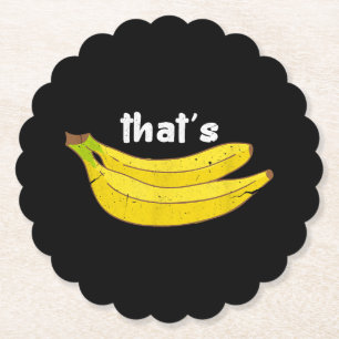 Porta-copo De Papel Isso é macaco de Fruta engraçada, Comida de trocad