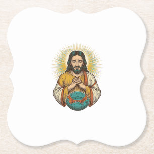 Porta-copo De Papel Jesus desapontado Bola de Exercício Murcha Falha n