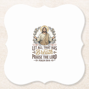 Porta-copo De Papel Jesus Indie Folk Acústico Adoração Gráfica Camiset