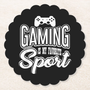 Porta-copo De Papel Jogador - Jogos É Meu Esporte Favorito