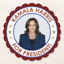 PORTA-COPO DE PAPEL KAMALA HARRIS PARA PRESIDENTE!