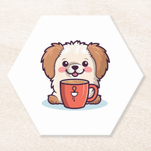 Porta-copo De Papel Kawaii Paws Café