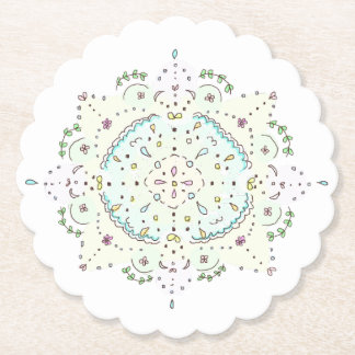 Porta-copo De Papel lace