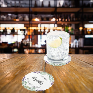 Porta-copo De Papel Lavandas de aniversário