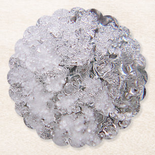 Porta-copo De Papel Legal cristais de gelo