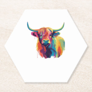 Porta-copo De Papel Legal Vaca na Camisa-T Clássica do Prado